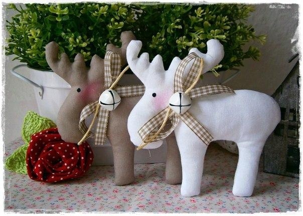 Coudre des Figurines rennes de noël
