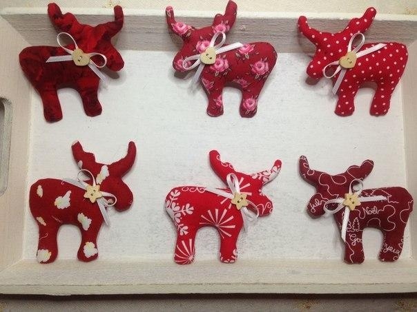 Coudre des Figurines rennes