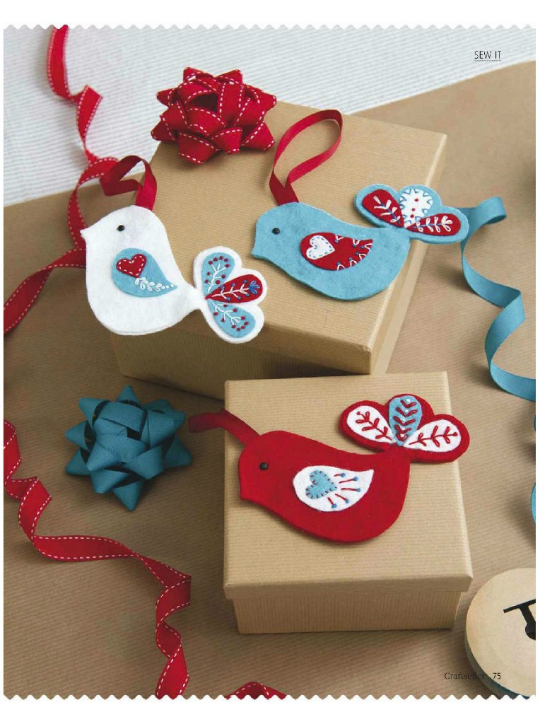 Coudre des Figurines oiseau
