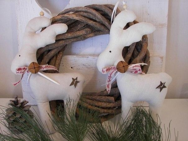 Coudre des Figurines rennes du père noël
