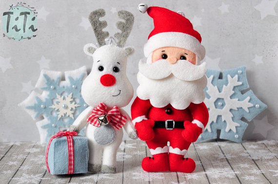 Coudre des Figurines pere noël