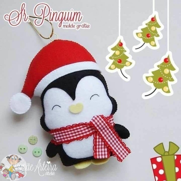 Coudre des Figurines pingouin